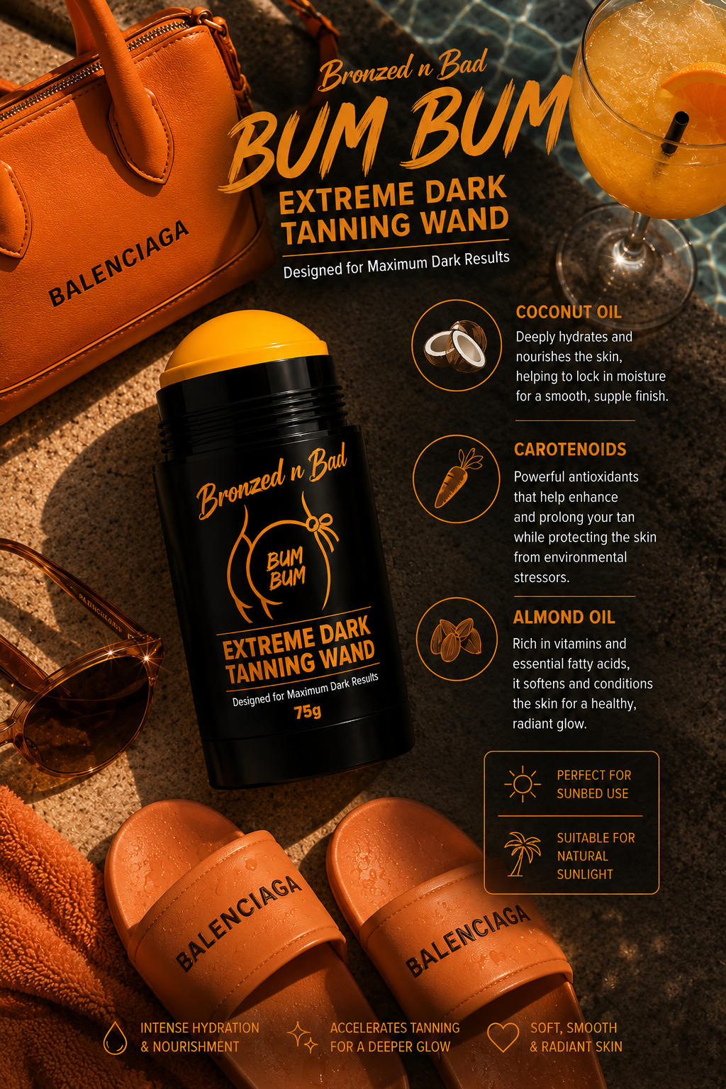 Bum Bum Extreme Dark Tanning Wand