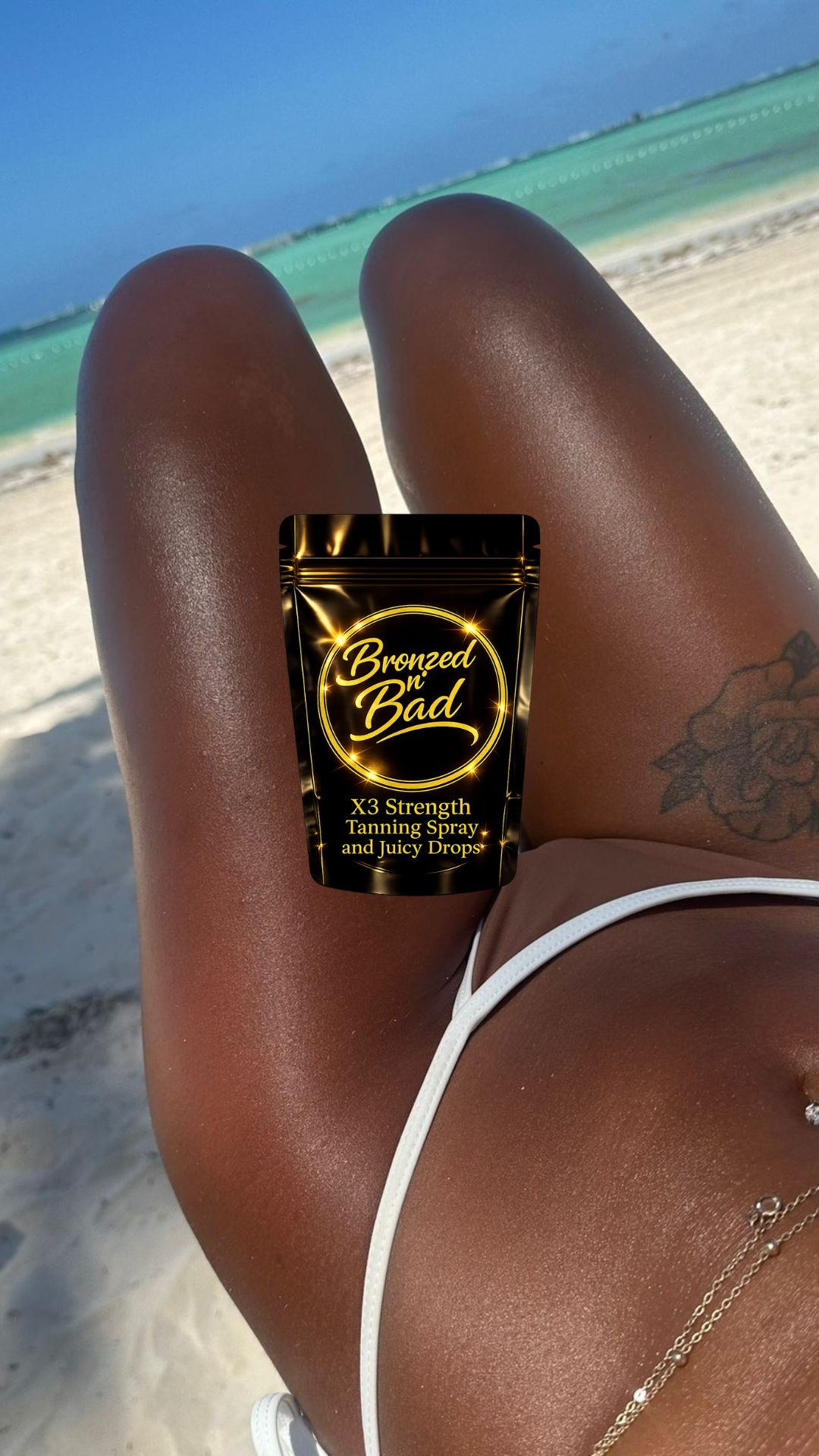 X3 Strength Tanning Spray and Juicy Drops